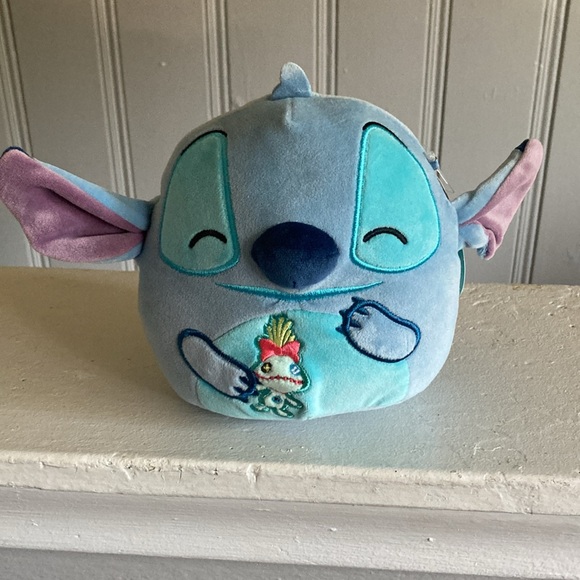 SOLD 🚨Brand NWT- 6.5”- Disney- Stitch w/ Scrump Original- Squishmallows - Picture 15 of 17